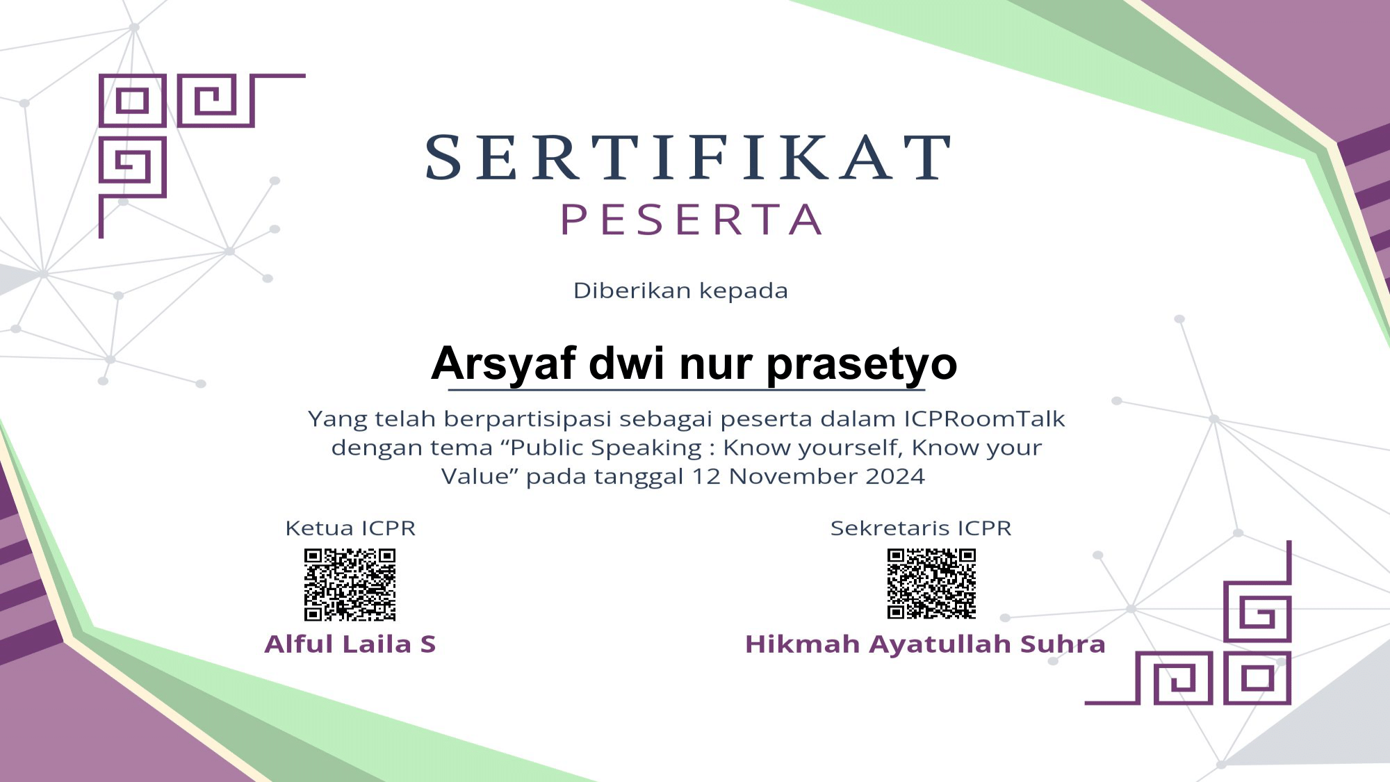 Sertifikat 10